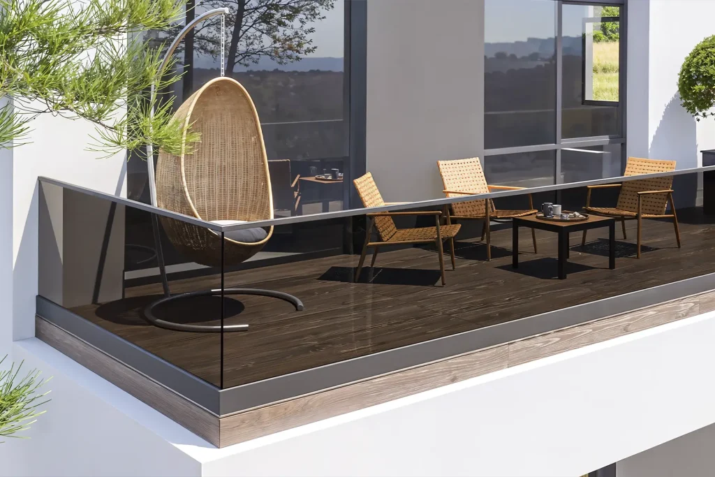 Ganzglasgeländer Augsburg