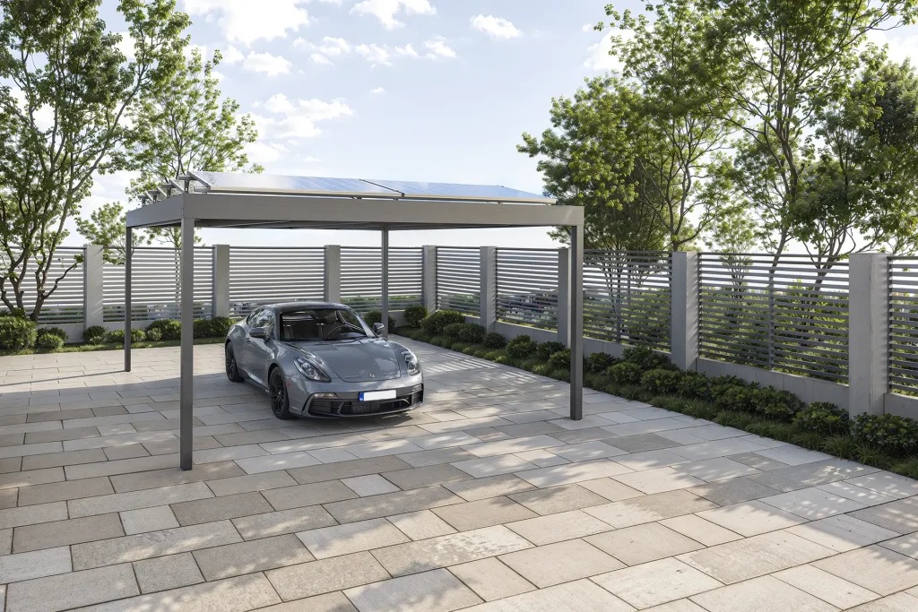 Carport Flachdach Augsburg