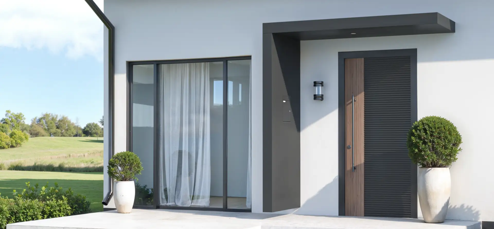 Vordach Eingangsüberdachung Augsburg