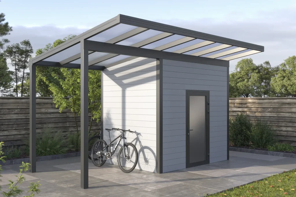 Gartenhaus Augsburg Obermeitingen mit Glas