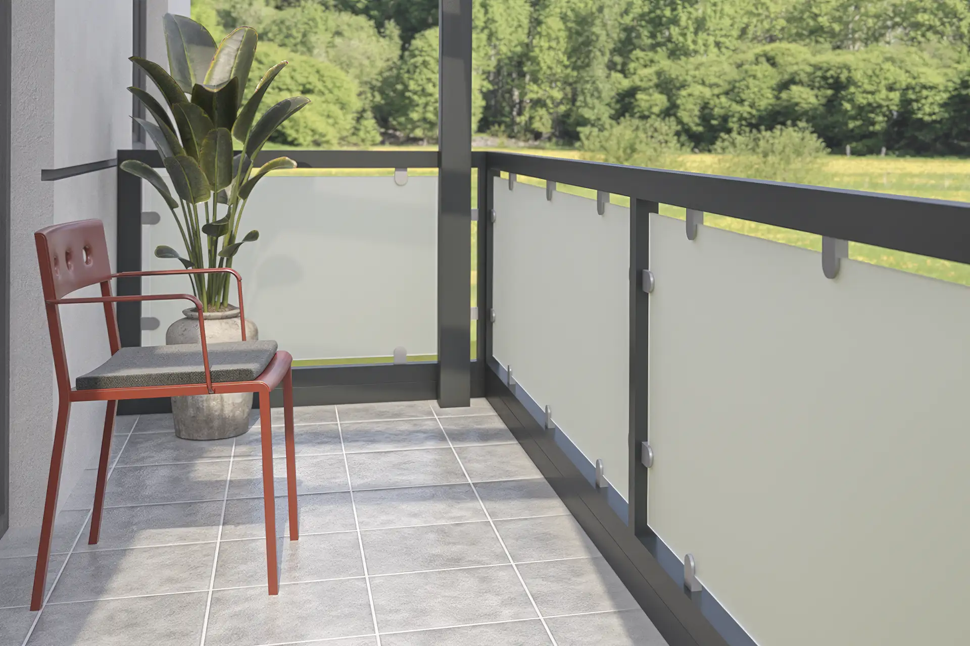 Geländer aus Edelstahl oder Aluminium in Augsburg für Balkon oder Terrasse