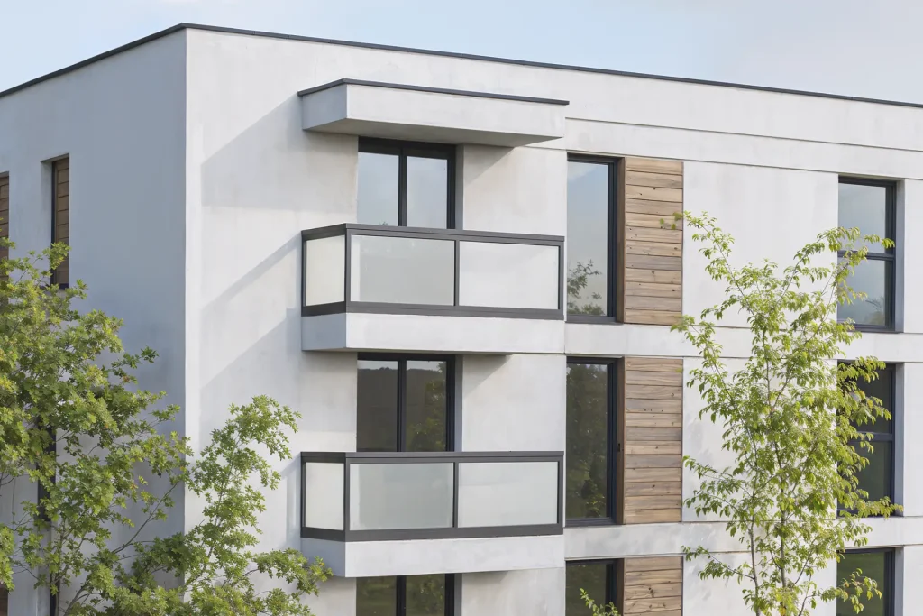 Geländer für Loggia in Augsburg Balkon