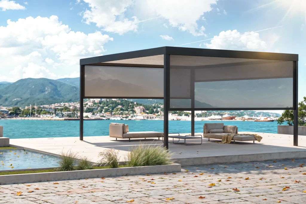 Lamellendach Augsburg Pergola