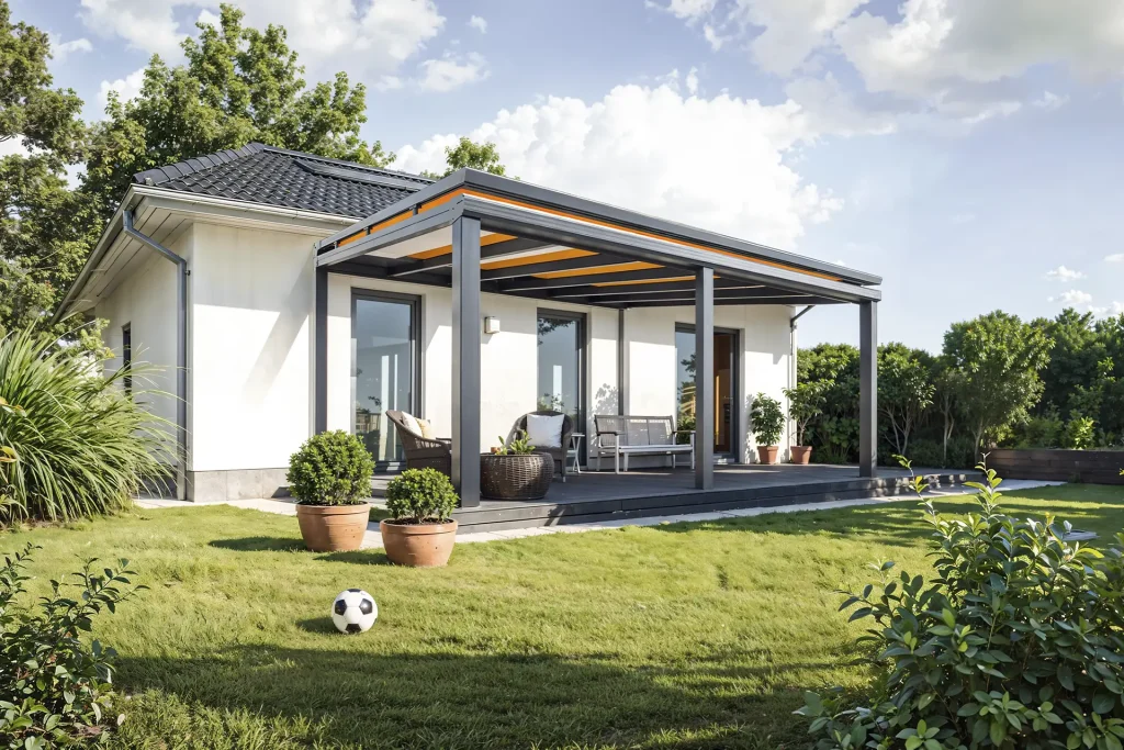 Aufdachmarkise Überdachung Augsburg