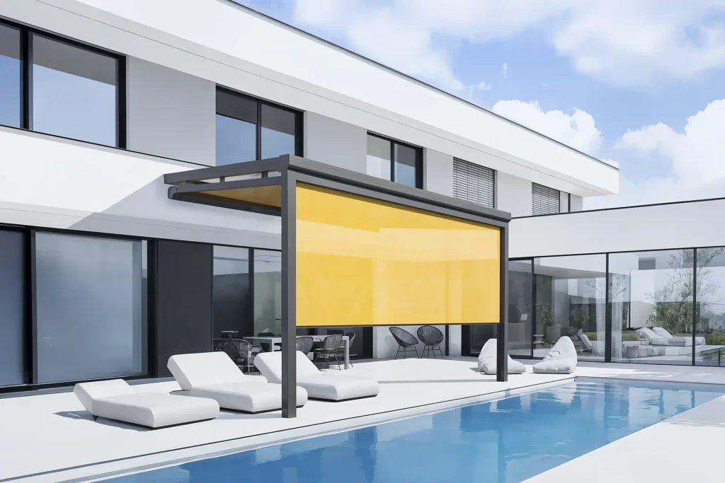 Senkrechtmarkise Überdachung Augsburg