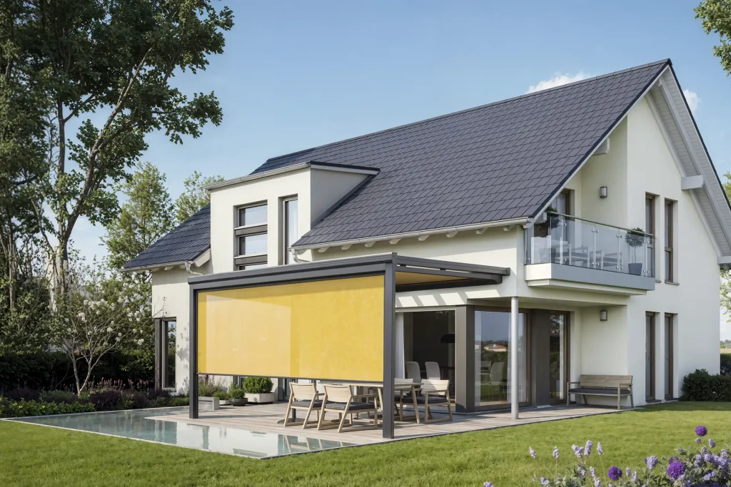 Senkrechtmarkise Überdachung Augsburg