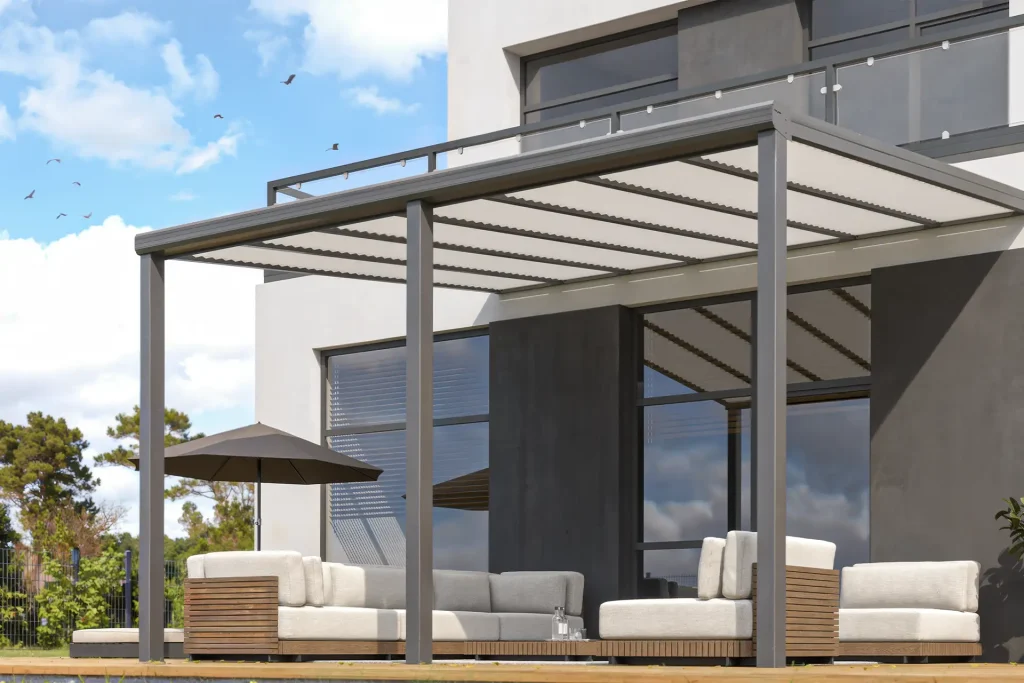 Plissee Überdachung Augsburg