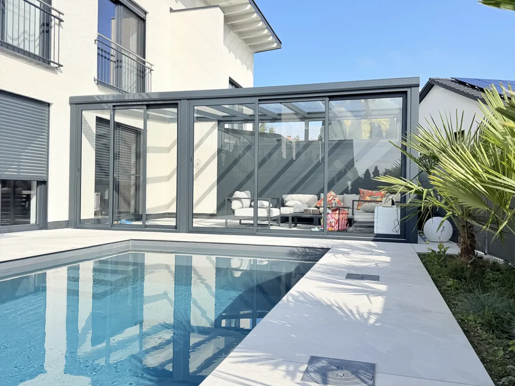 Terrassenüberdachung in Fischach bei Augsburg