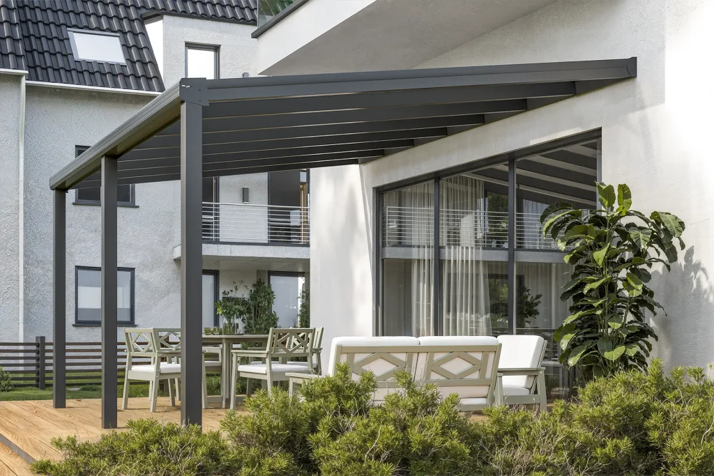 Terrassenüberdachung LED Beleuchtung Augsburg