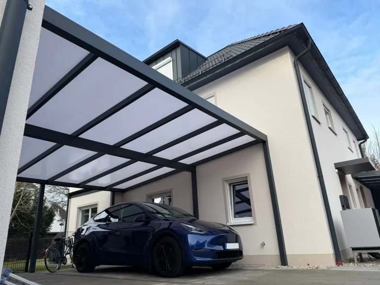 modernes Twin Carport in Olching bei München