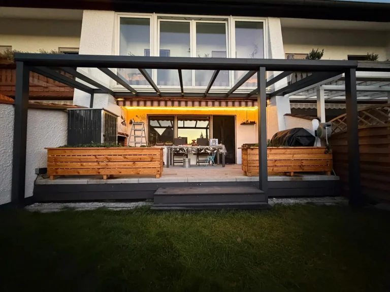 Terrassenüberdachung in Obermeitingen bei Augsburg